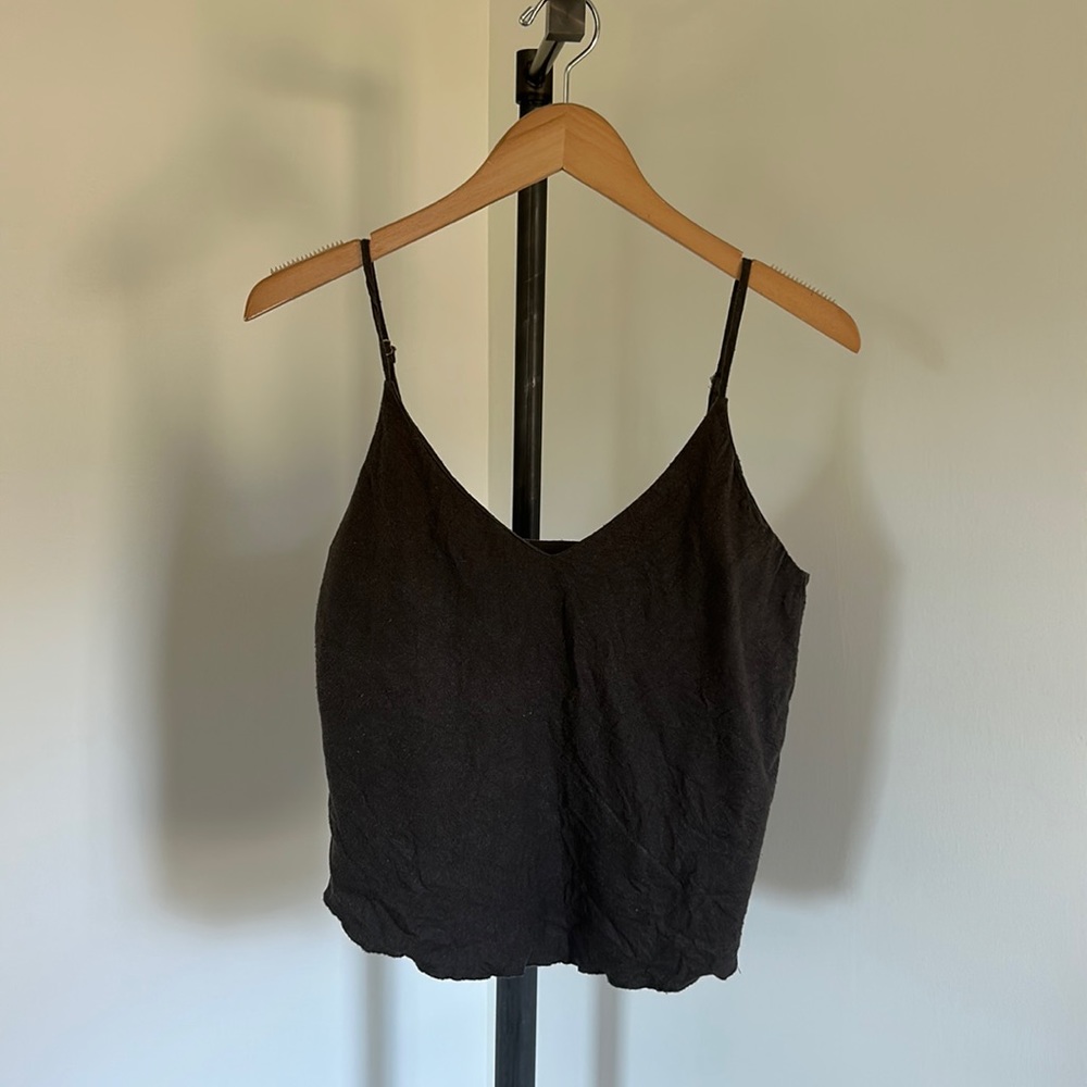 Ozma of California raw silk tank